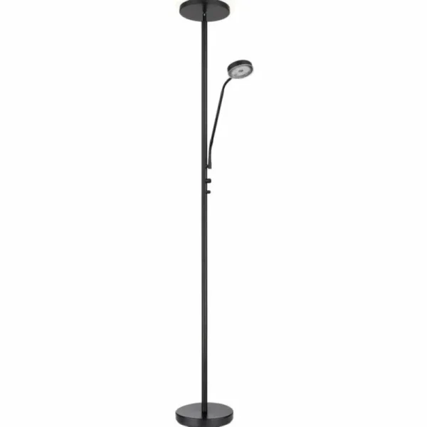 Luminaires Globo Lighting Lampadaire Globo ERNST LED Noir, 1 lumière* Lampes En Verre