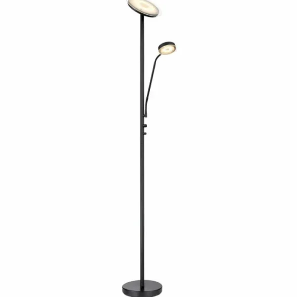 Luminaires Globo Lighting Lampadaire Globo ERNST LED Noir, 1 lumière* Lampes En Verre