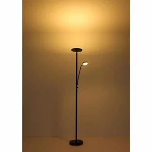 Luminaires Globo Lighting Lampadaire Globo ERNST LED Noir, 1 lumière* Lampes En Verre