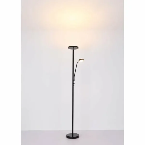 Luminaires Globo Lighting Lampadaire Globo ERNST LED Noir, 1 lumière* Lampes En Verre