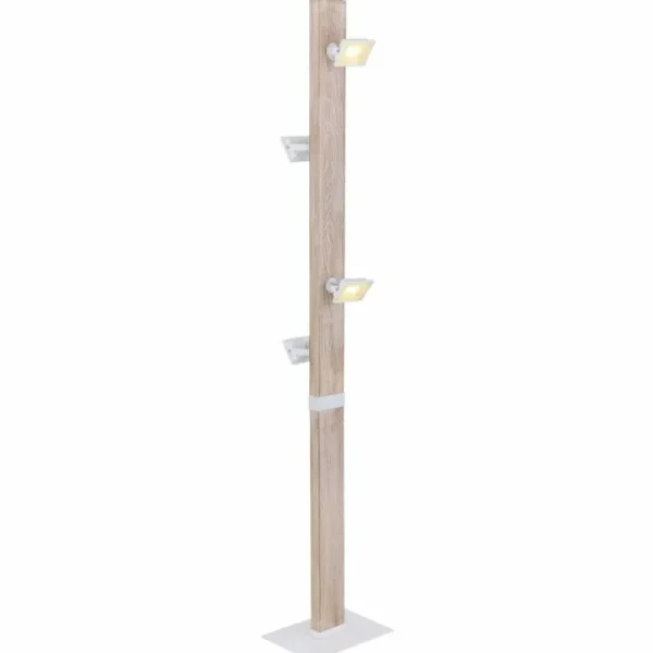 Luminaires Globo Lighting Lampadaire Globo JOYA LED Blanc, 4 lumières* Lampes En Verre