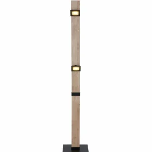 Luminaires Globo Lighting Lampadaire Globo JOYA LED Noir, 4 lumières* Lampes En Verre