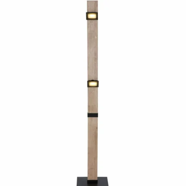 Luminaires Globo Lighting Lampadaire Globo JOYA LED Noir, 4 lumières* Lampes En Verre