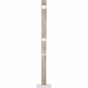 Luminaires Globo Lighting Lampadaire Globo JOYA LED Blanc, 4 lumières* Lampes En Verre