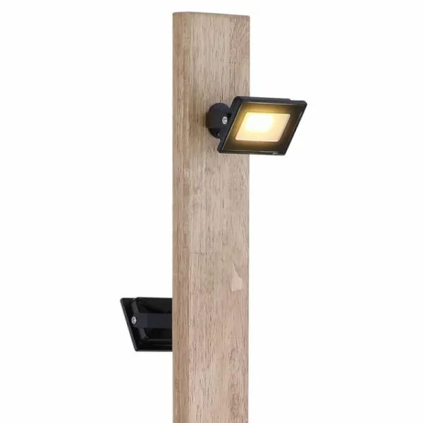 Luminaires Globo Lighting Lampadaire Globo JOYA LED Noir, 4 lumières* Lampes En Verre