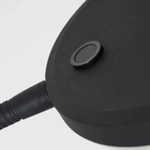 hofstein Lampadaire Haltia LED Noir, 1 lumière* Lampes Modernes