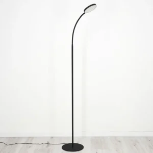 hofstein Lampadaire Haltia LED Noir, 1 lumière* Lampes Modernes
