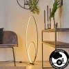 hofstein Lampadaire Harpeth LED Gris, 1 lumière* Lampes Modernes