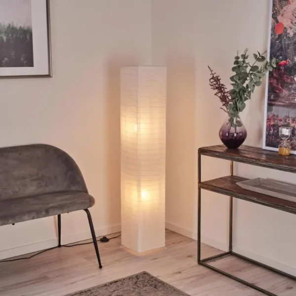hofstein Lampadaire Hauhui Noir, 2 lumières* Lampes Modernes