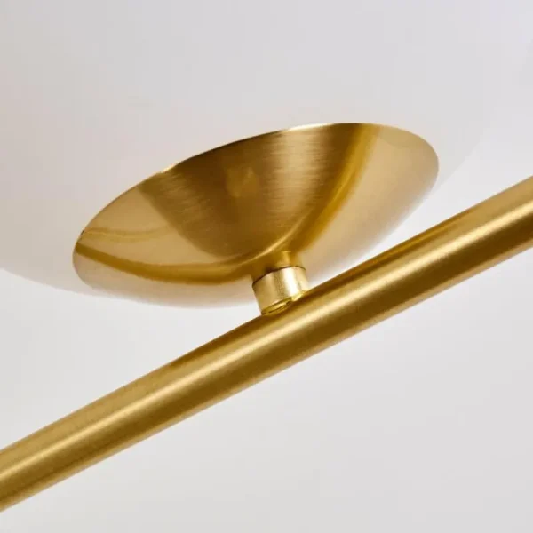 hofstein Lampadaire Hogatza Laiton, 1 lumière* Lampes En Verre
