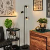 hofstein Lampadaire Javel Chrome, Noir, 3 lumières* Lampes Modernes
