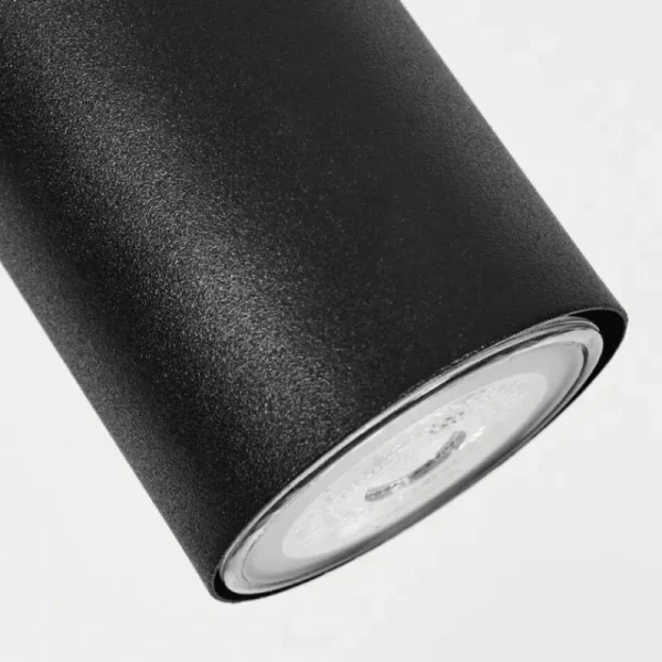 hofstein Lampadaire Javel Chrome, Noir, 3 lumières* Lampes Modernes