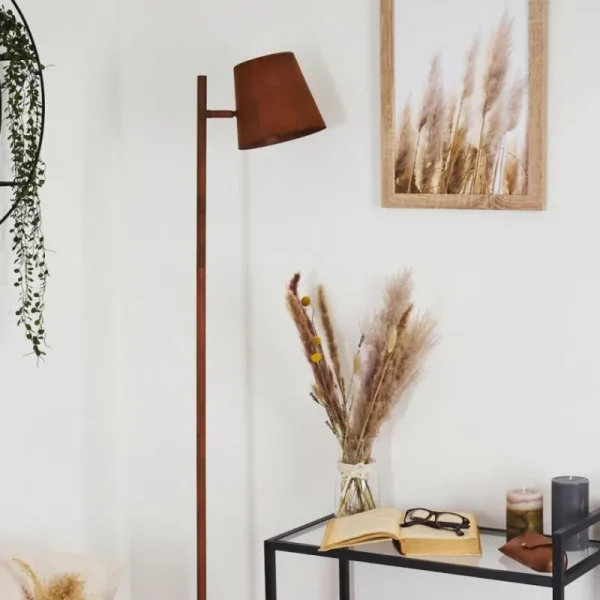 hofstein Lampadaire Lungre Rouille, 1 lumière* Lampes Modernes