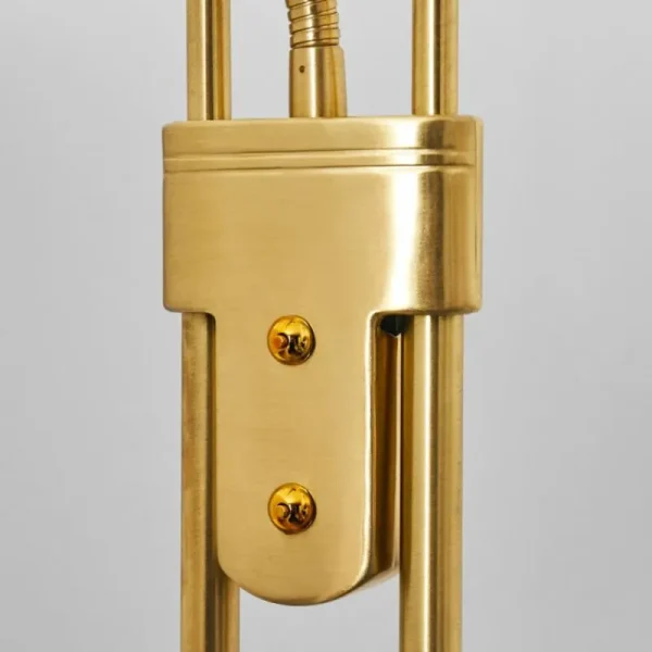 hofstein Lampadaire Mairoa LED Laiton, 2 lumières* Lampes Modernes