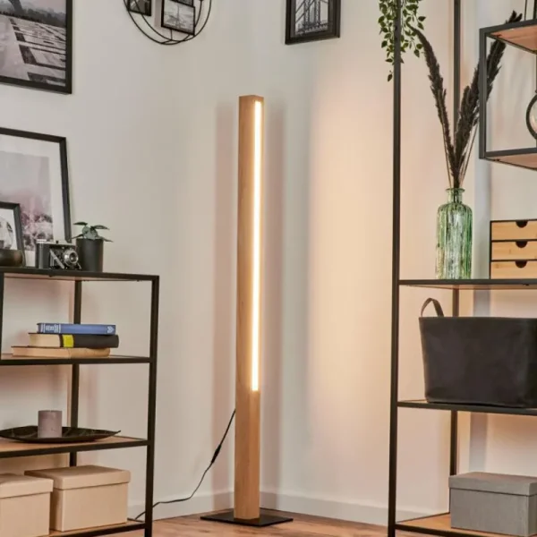 hofstein Lampadaire Mansupa LED Écru, Noir, 1 lumière* Lampes Modernes