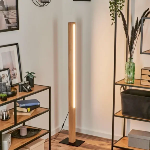 hofstein Lampadaire Mansupa LED Écru, Noir, 1 lumière* Lampes Modernes