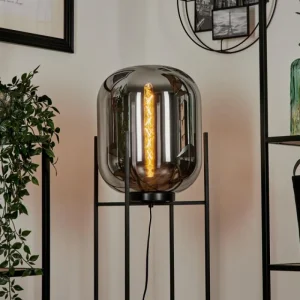 hofstein Lampadaire Manzano Noir, 1 lumière* Lampes Modernes
