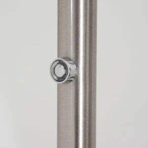 hofstein Lampadaire Mjölby LED Nickel mat, 1 lumière* Lampes Modernes