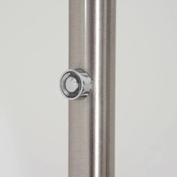 hofstein Lampadaire Mjölby LED Nickel mat, 1 lumière* Lampes Modernes