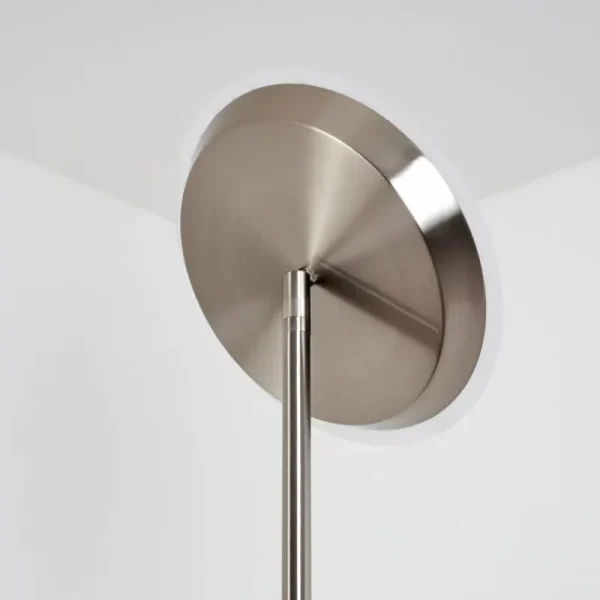 hofstein Lampadaire Mjölby LED Nickel mat, 1 lumière* Lampes Modernes
