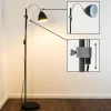 hofstein Lampadaire MURURETA Noir, 1 lumière* Lampes Modernes