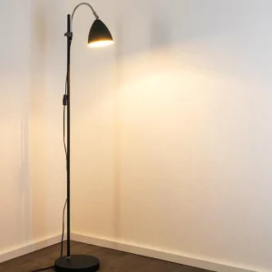 hofstein Lampadaire MURURETA Noir, 1 lumière* Lampes Modernes