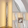 hofstein Lampadaire Nagold LED Chrome, Nickel mat, 1 lumière* Lampes Modernes