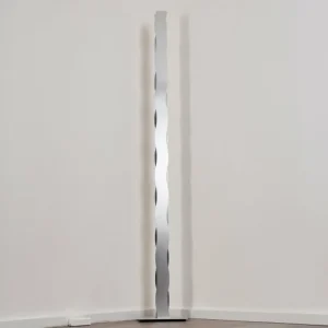 hofstein Lampadaire Nagold LED Chrome, Nickel mat, 1 lumière* Lampes Modernes