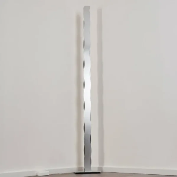 hofstein Lampadaire Nagold LED Chrome, Nickel mat, 1 lumière* Lampes Modernes