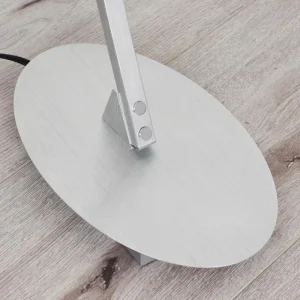 hofstein Lampadaire Nagu LED Nickel mat, 1 lumière* Lampes Modernes