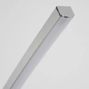 hofstein Lampadaire Nagu LED Nickel mat, 1 lumière* Lampes Modernes