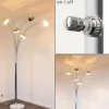 hofstein Lampadaire Nikkala Chrome, 5 lumières* Lampes Modernes