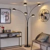 hofstein Lampadaire Nikkala Noir, 5 lumières* Lampes Modernes