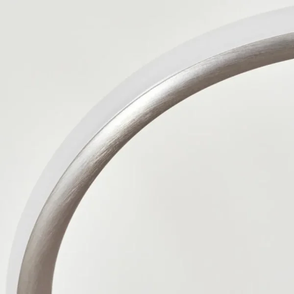 hofstein Lampadaire Olok LED Nickel mat, 1 lumière* Lampes Modernes