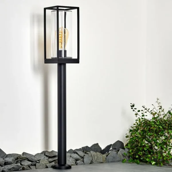 hofstein Lampadaire Palanga Noir, 1 lumière* Lampes Modernes