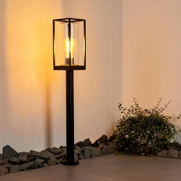 hofstein Lampadaire Palanga Noir, 1 lumière* Lampes Modernes