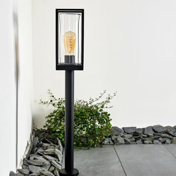 hofstein Lampadaire Palanga Noir, 1 lumière* Lampes Modernes