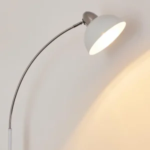 hofstein Lampadaire Poitou Blanc, 1 lumière* Lampes Modernes