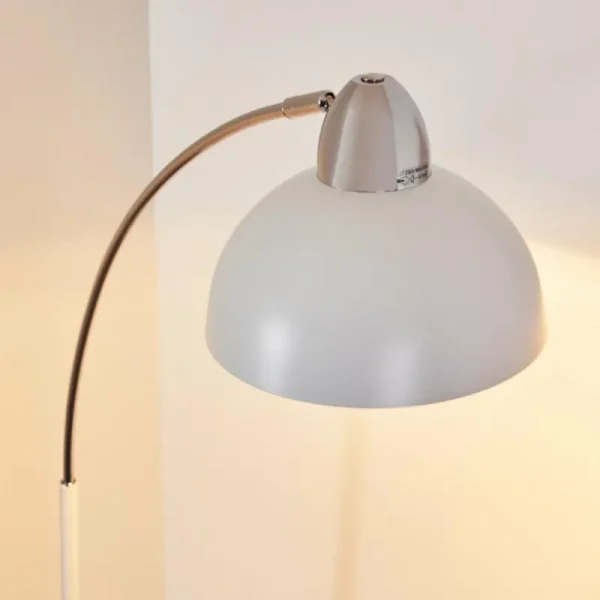 hofstein Lampadaire Poitou Blanc, 1 lumière* Lampes Modernes