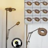 hofstein Lampadaire Rabeja LED Laiton, 2 lumières* Lampes Modernes