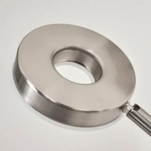 hofstein Lampadaire Rabeja LED Nickel mat, 2 lumières* Lampes Modernes