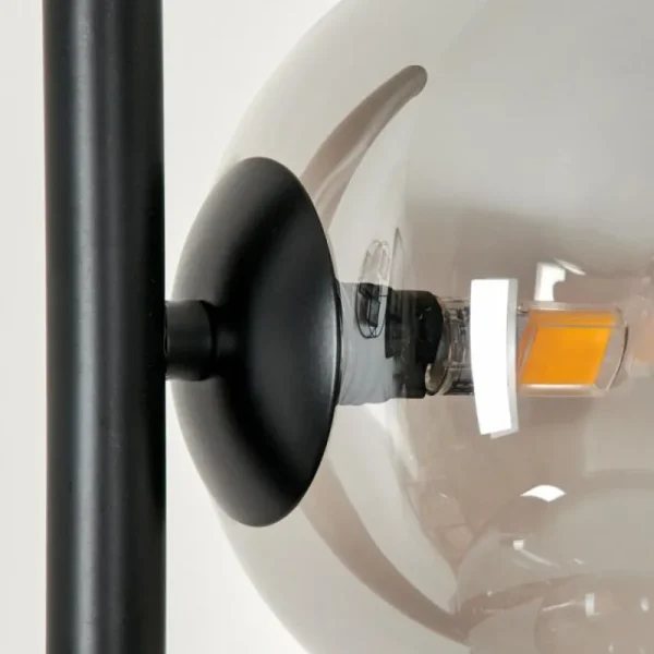 hofstein Lampadaire Remaisnil Fumé, 6 lumières* Lampes Modernes