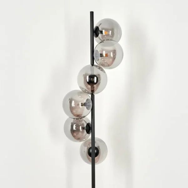 hofstein Lampadaire Remaisnil Fumé, 6 lumières* Lampes Modernes