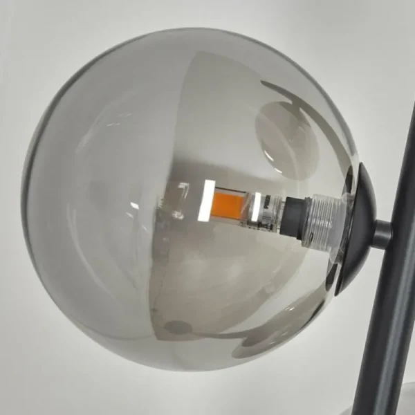 hofstein Lampadaire Remaisnil Noir, 3 lumières* Lampes Modernes