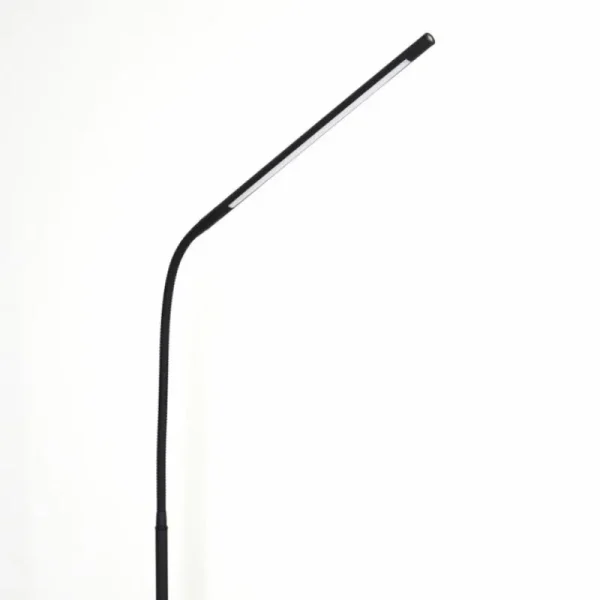 hofstein Lampadaire Reuland LED Noir, 1 lumière* Lampes Modernes