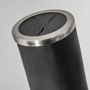 hofstein Lampadaire Rodeche LED Nickel mat, Noir, 1 lumière* Lampes Modernes