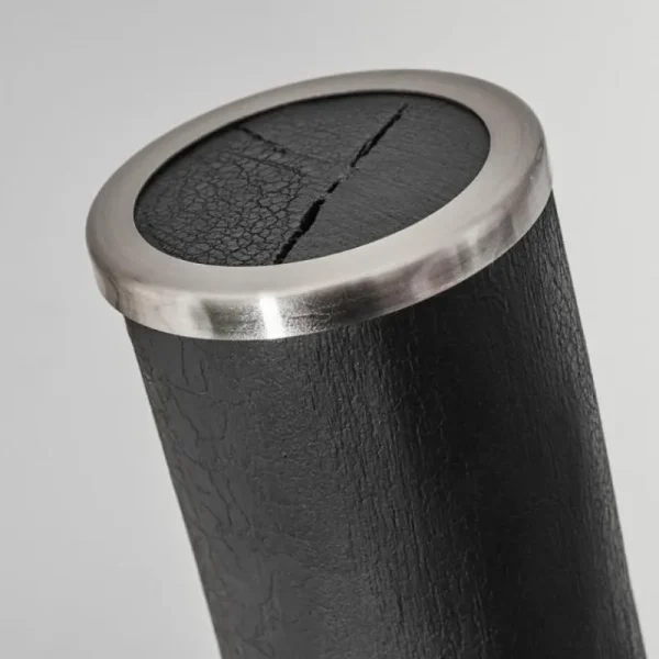 hofstein Lampadaire Rodeche LED Nickel mat, Noir, 1 lumière* Lampes Modernes