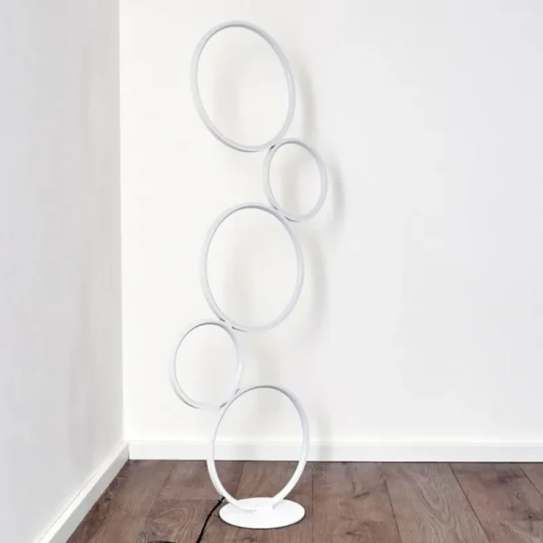 hofstein Lampadaire Rodekro LED Blanc, 1 lumière* Lampes Modernes