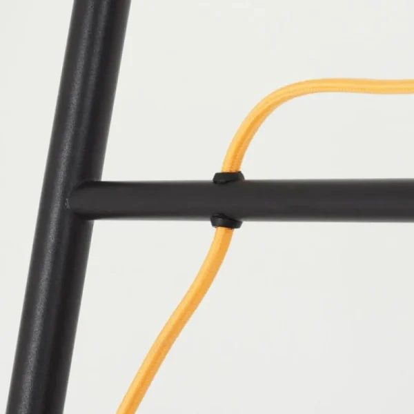 hofstein Lampadaire Saillon Noir, 1 lumière* Lampes Modernes