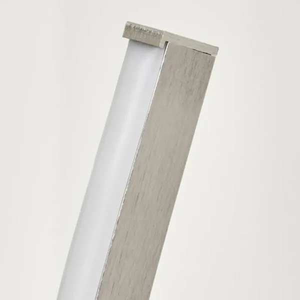 hofstein Lampadaire Serlande LED Nickel mat, 1 lumière* Lampes Modernes